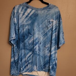 Habit Realtree Blue Short Sleeve Tee Dynamic Design